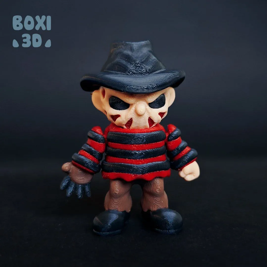 Boxi3D- Freddy Krueger
