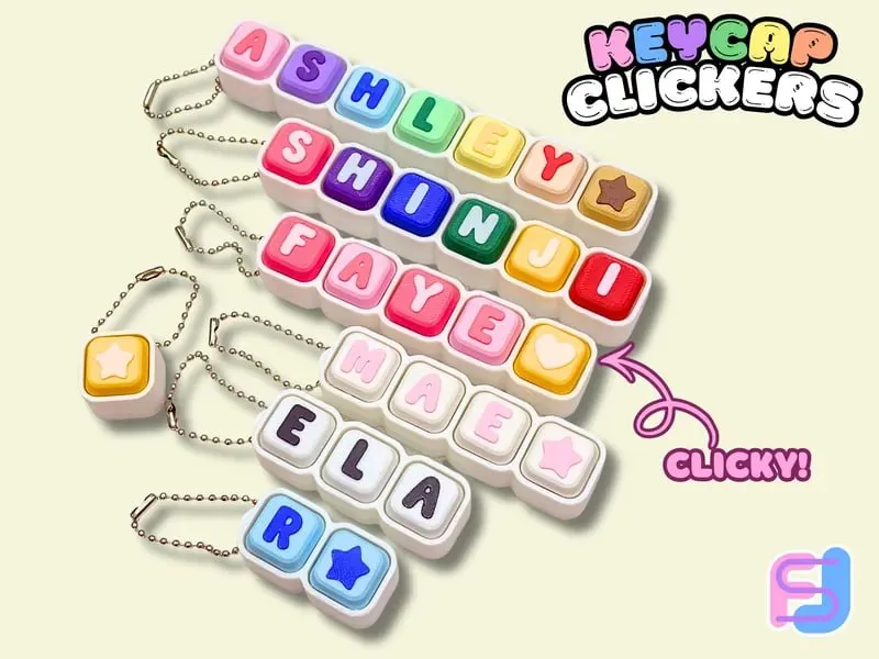 Justi-Fy Studio - Compact Fidget Clicker