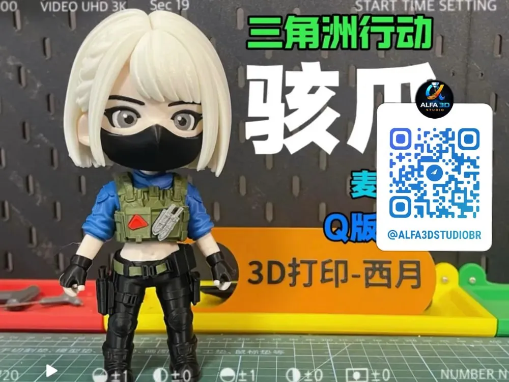 Mai Xiaowen, A 'Hacker Claws' De Delta Force 骸爪麦晓雯第2版