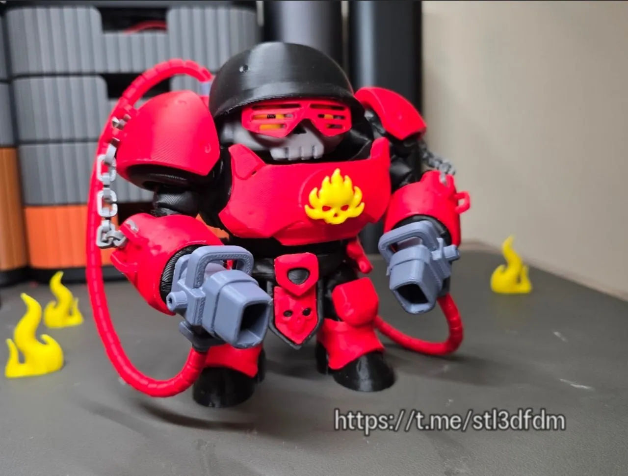 Inferno SnapRig — Firestarter Gang Modular Mecha Suit V1 Stls
