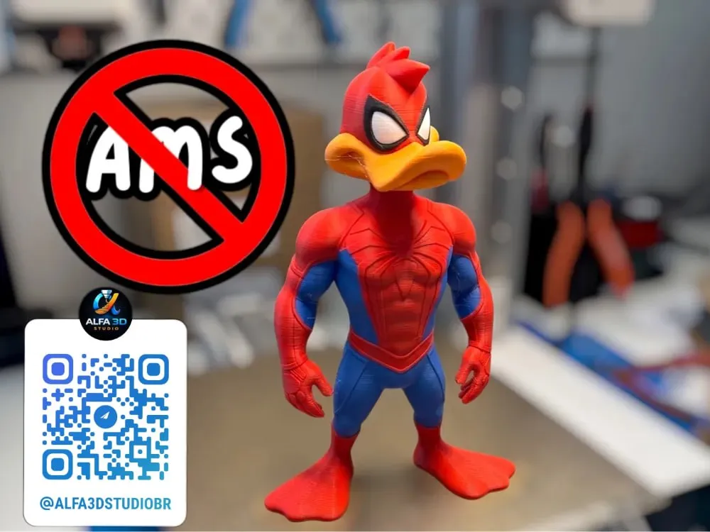 DaffyDuck SpiderMan Multipart