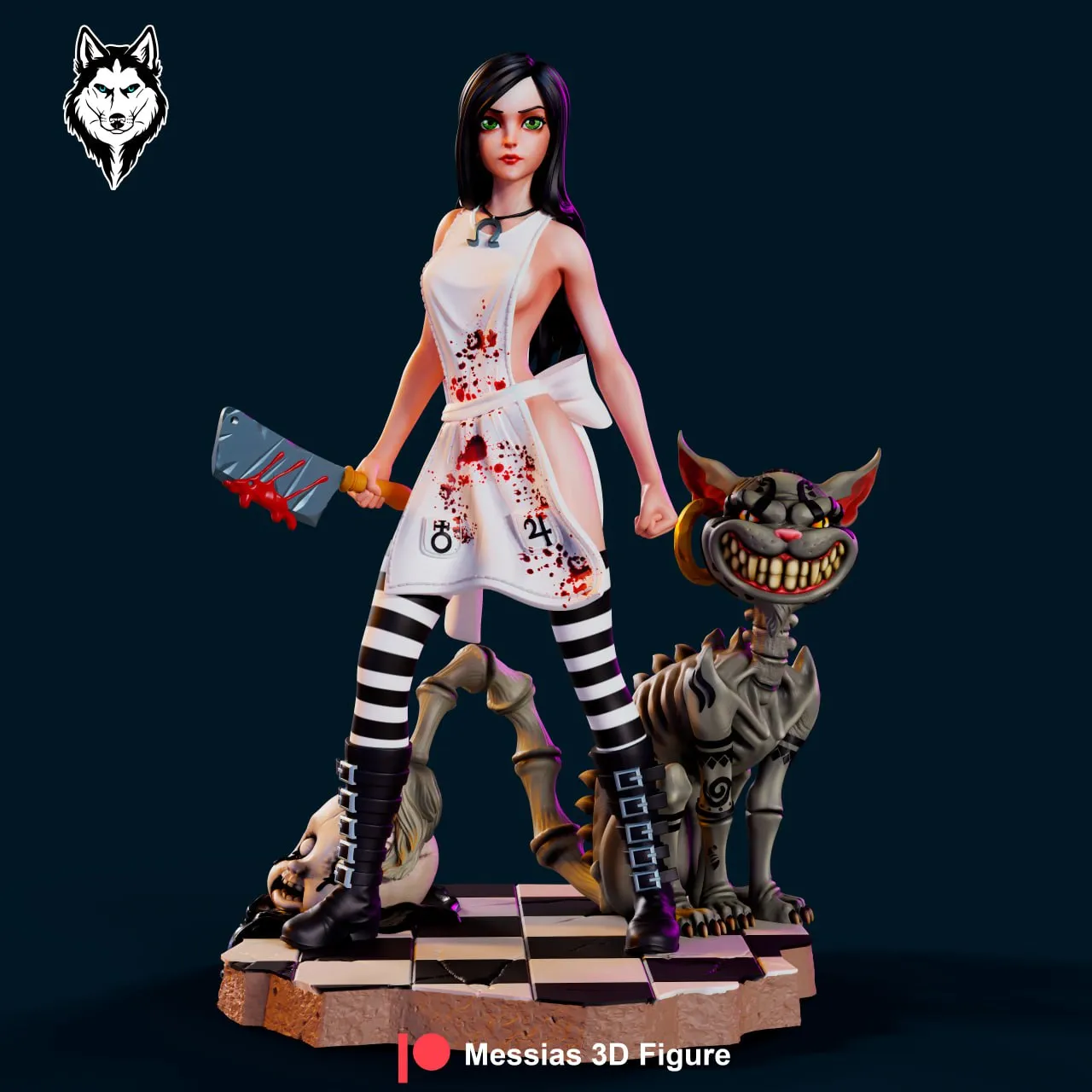 Messias 3D Figure - Alice Madness Returns