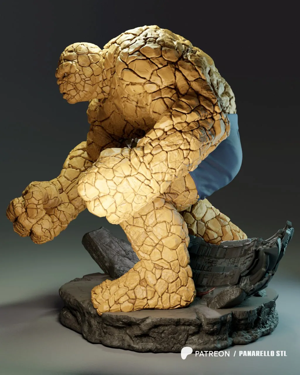 The Thing 1-4 Scale