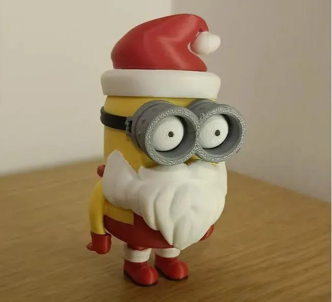 Minion Natalizio By STL 3D Italia