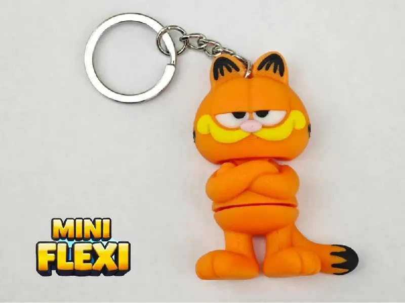 Cats 3D Studio - Garfield Smile 4 Colours - MakerWorld