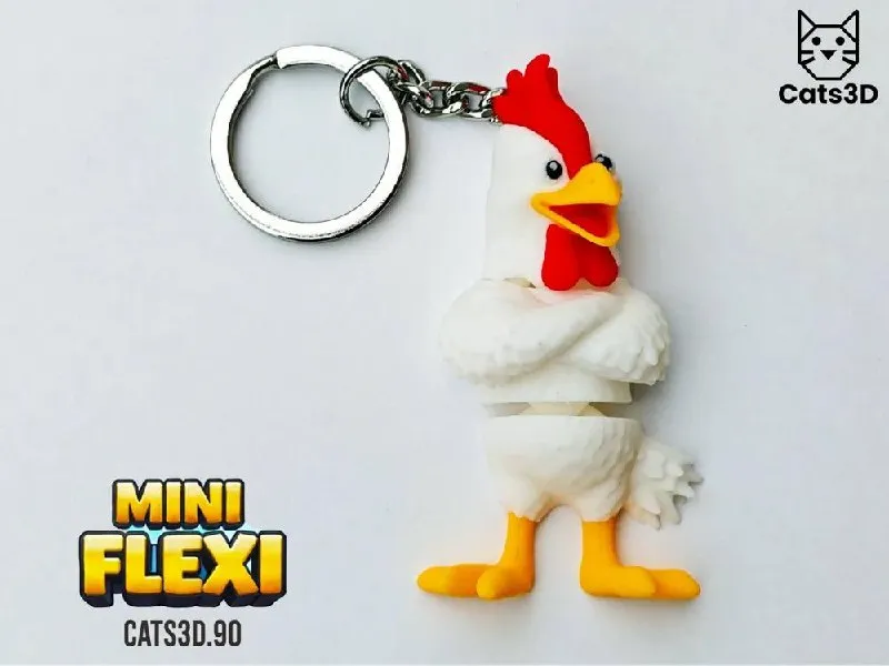 Cats 3D Studio - Galo Final - MakerWorld