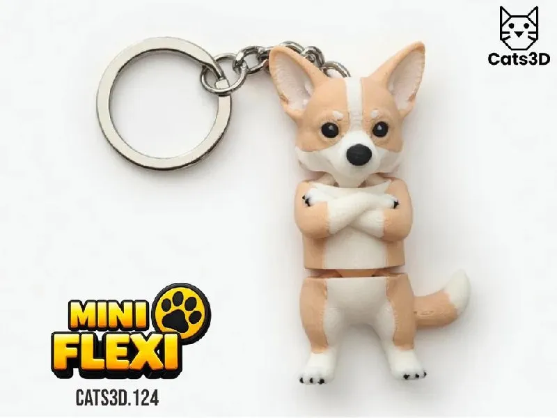 Cats 3D Studio - Corgi Final - MakerWorld