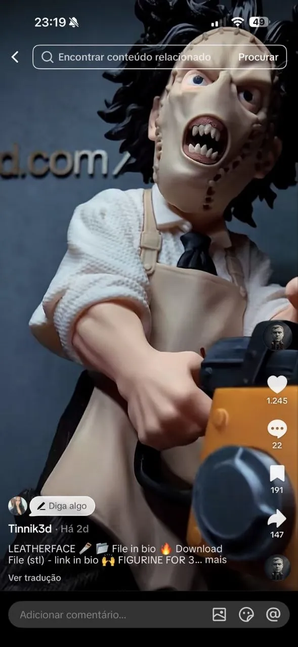 Leatherface By Tinnik3d