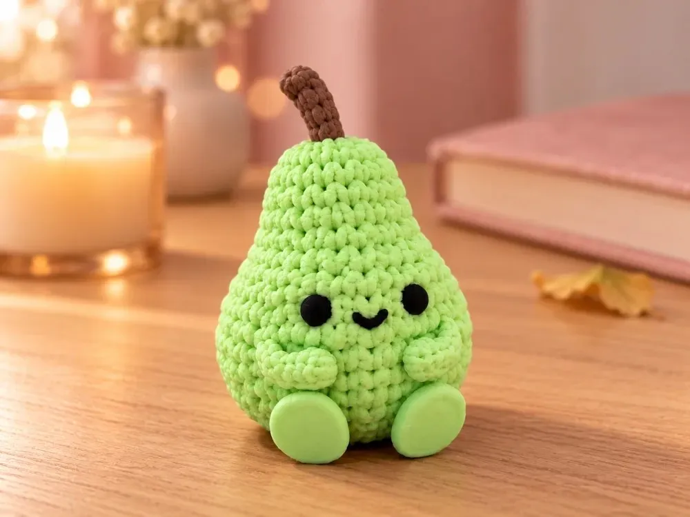 Knitted Pear