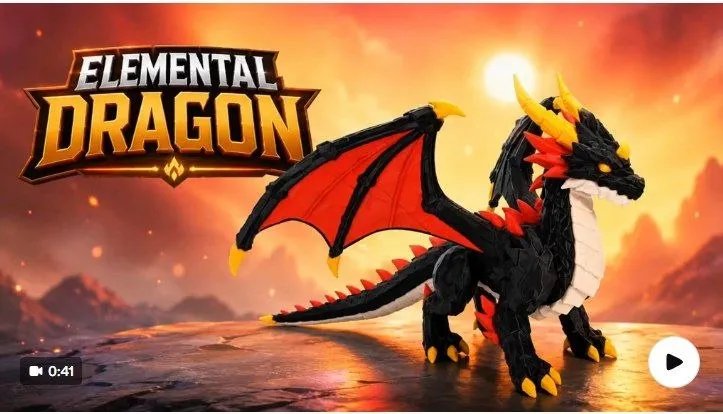STL Dragon Multipart