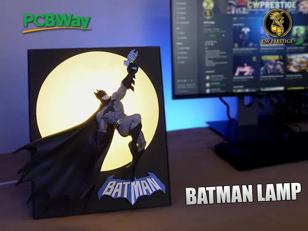 Batman Light CWP Multiparts Makerworld [OS-C1740FBD3F3E]
