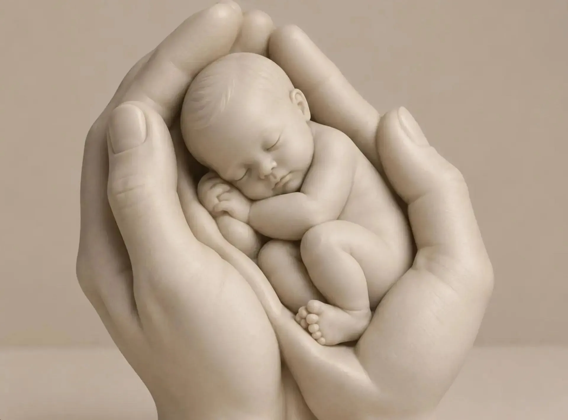 Baby In Loving Hands