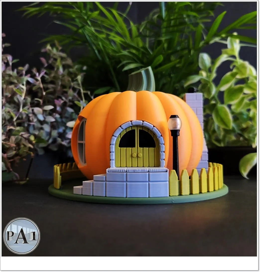 FAIRY HOUSES - THE PUMPKIN (By PA1 MAKER)
