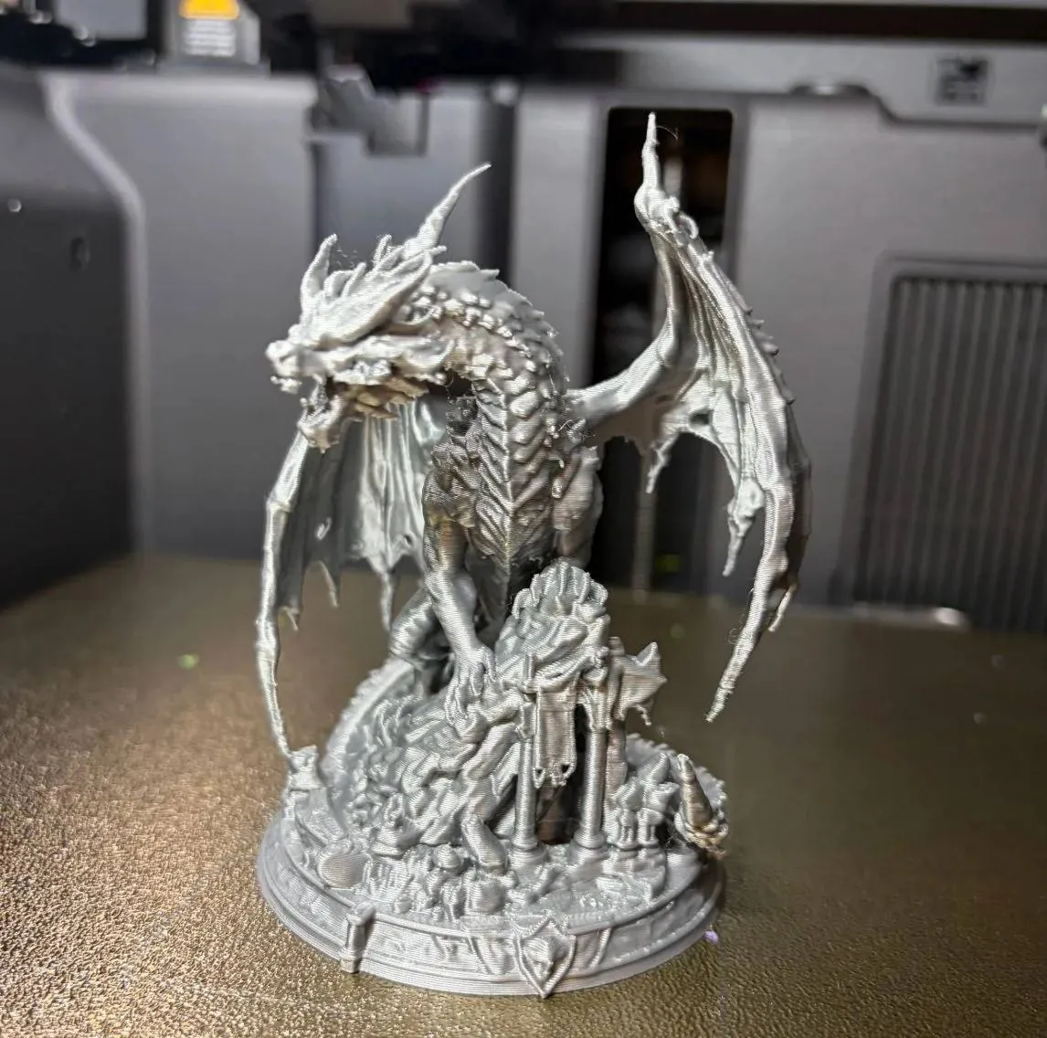 Ancient Ruin Dragon Big Size Stls