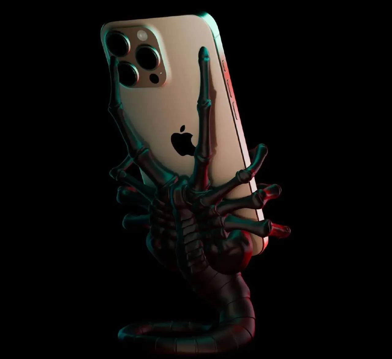 Alien Facehugger Phone Holder