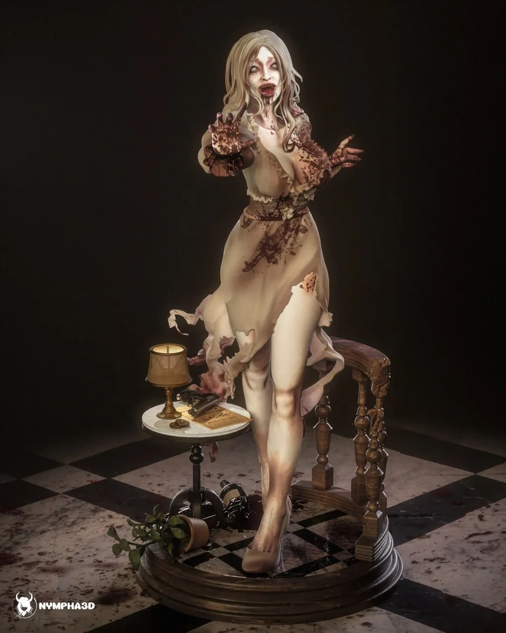 Nympha 3D - Resident Evil - Selena Corey