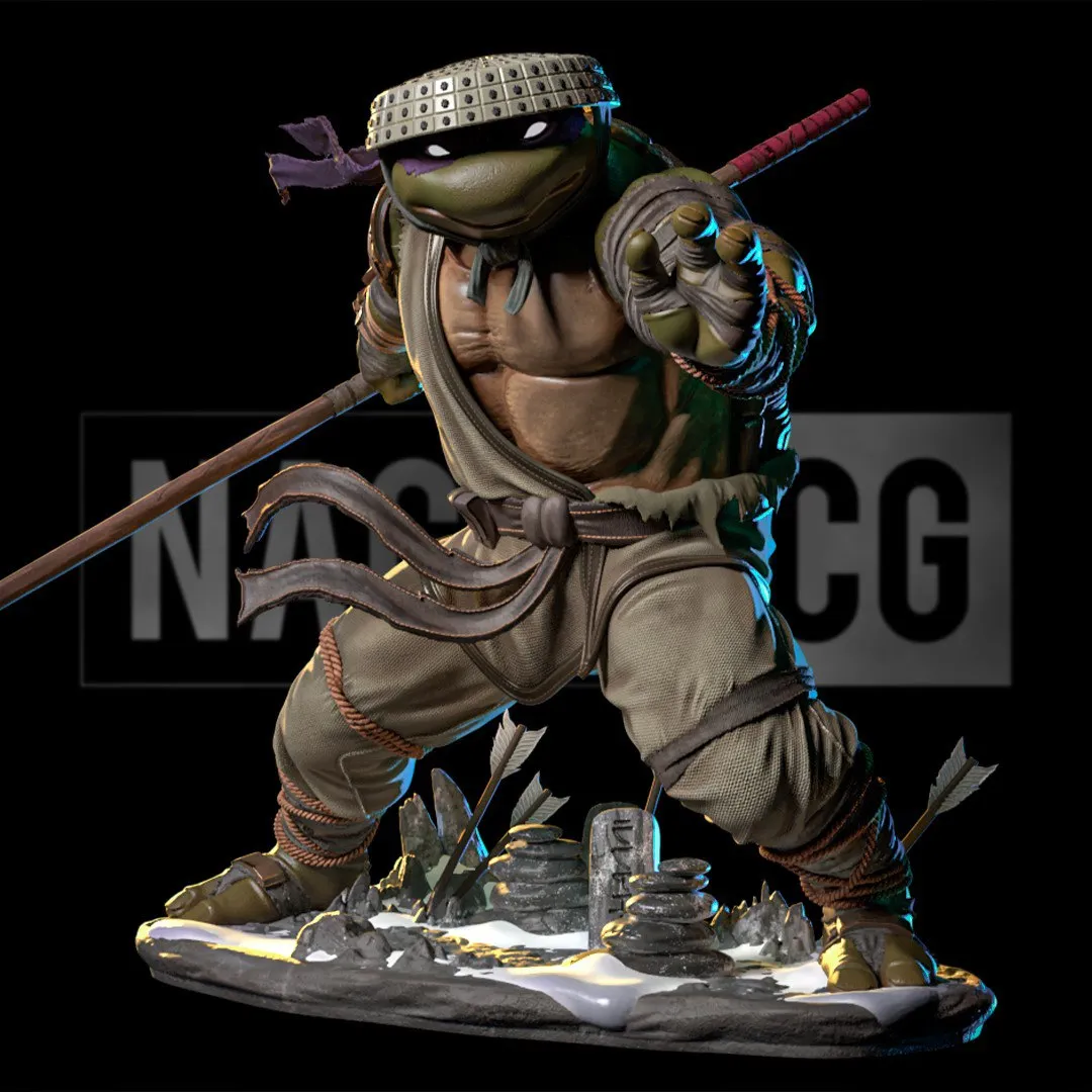 Fan Art - Donnie From TMNT - Last Ronin Version Statue