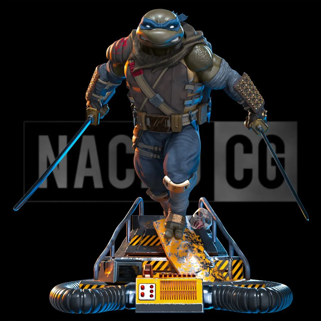 Fan Art - Leo From TMNT LAST RONIN - Statue