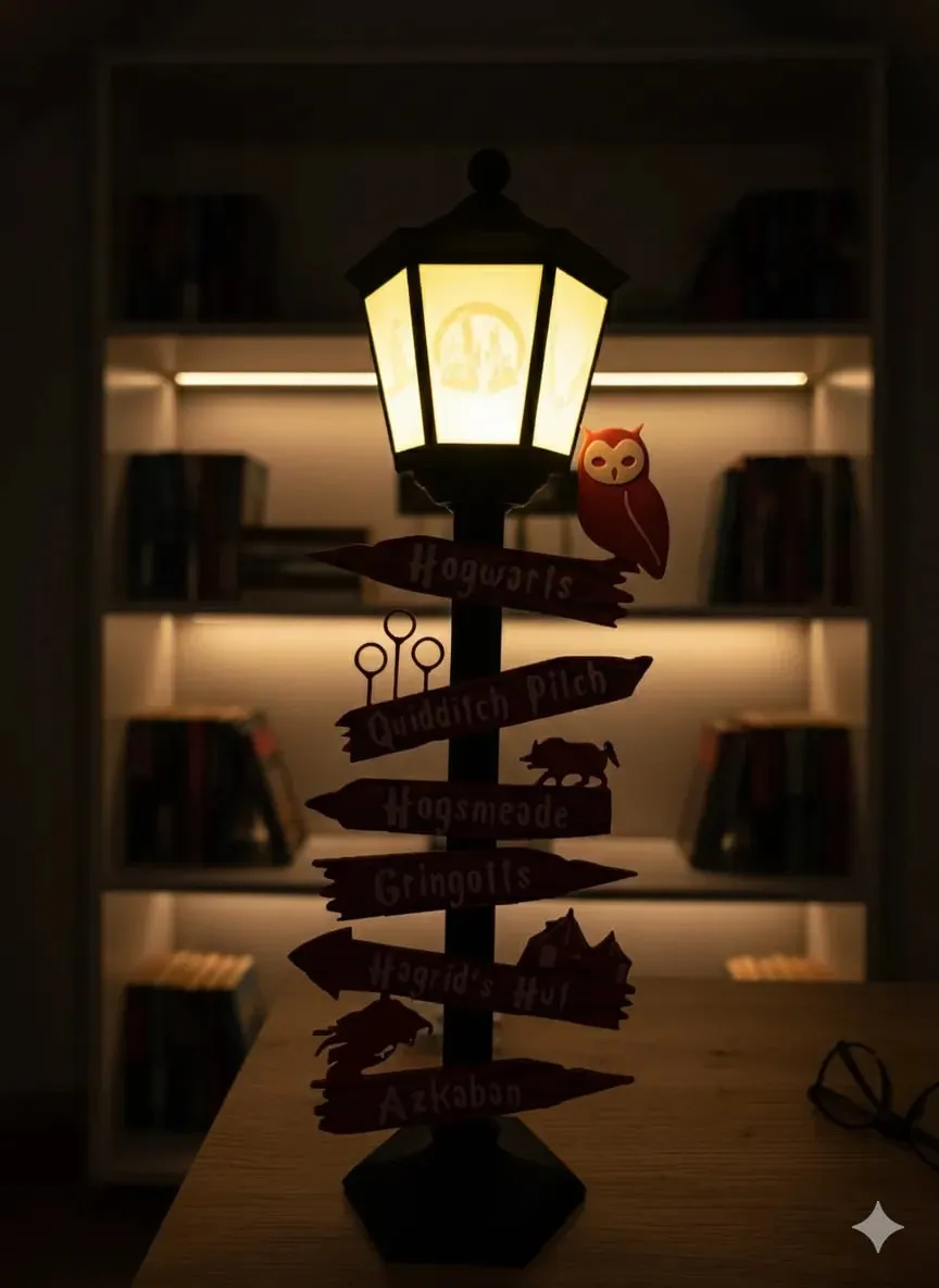 Harry Potter Street Lamp V2