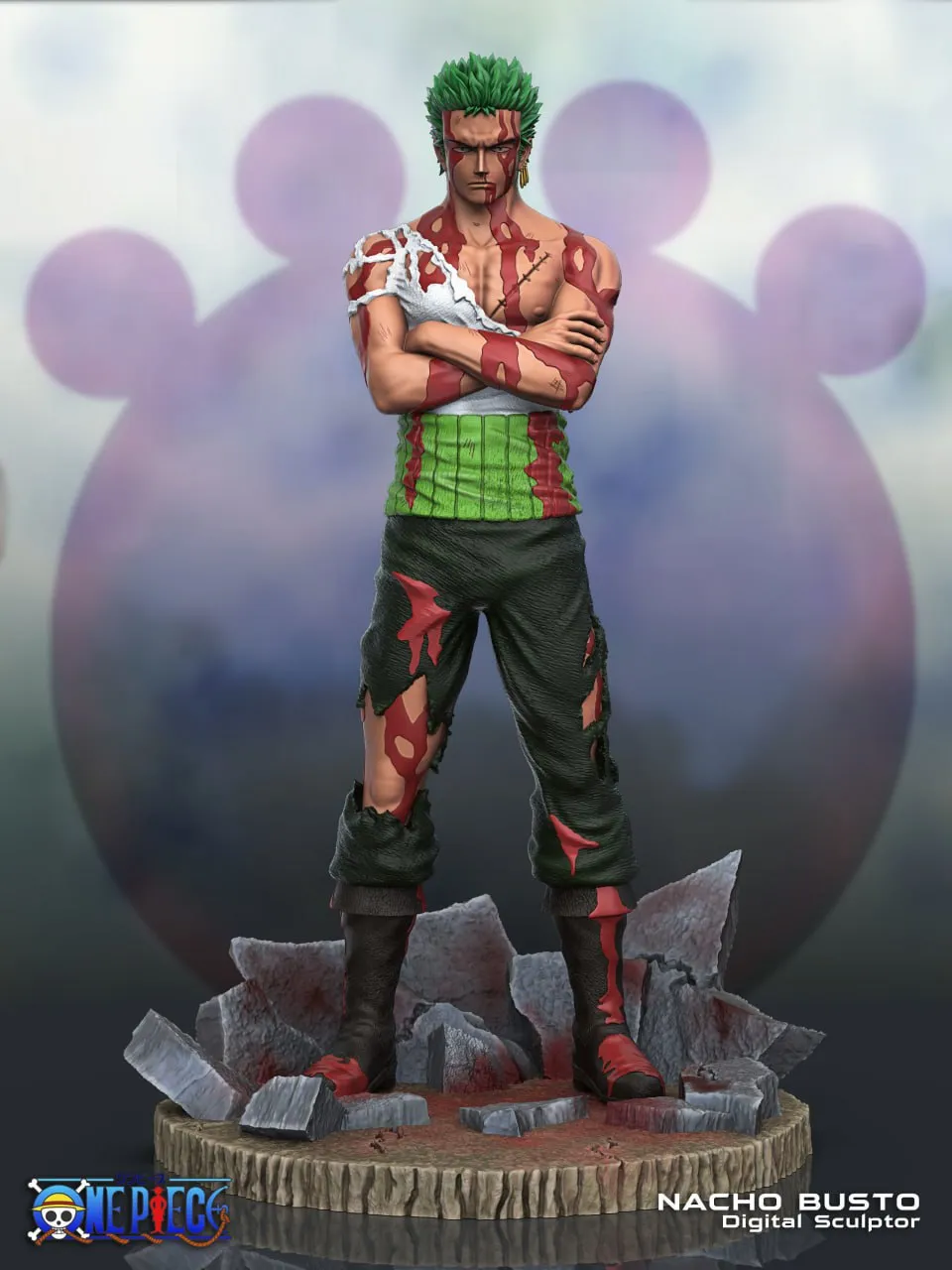 One Piece Zoro Sacrifice NCB