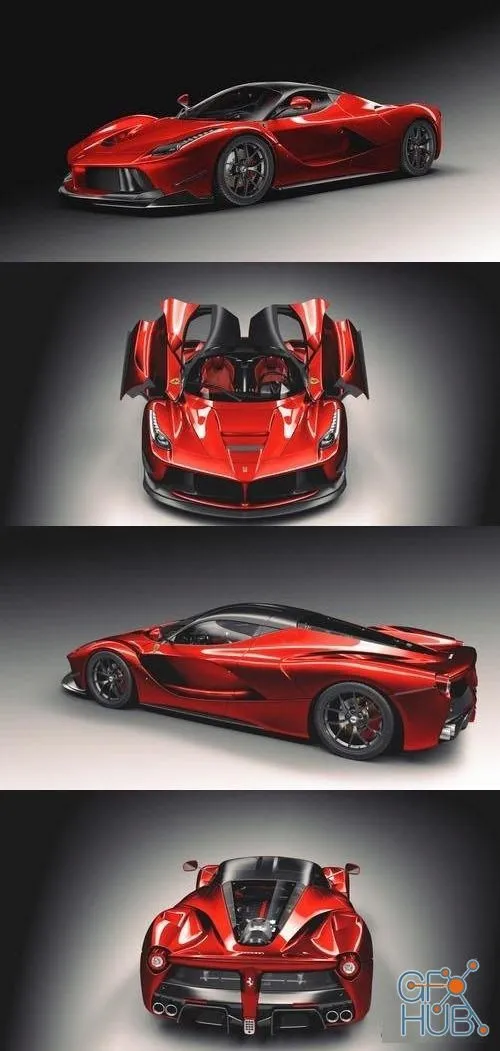 Ferrari LaFerrari 3D Model
