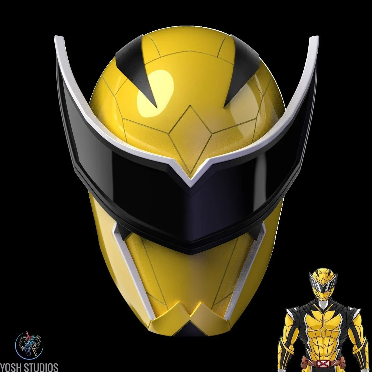 Wolverine Power Ranger Mask