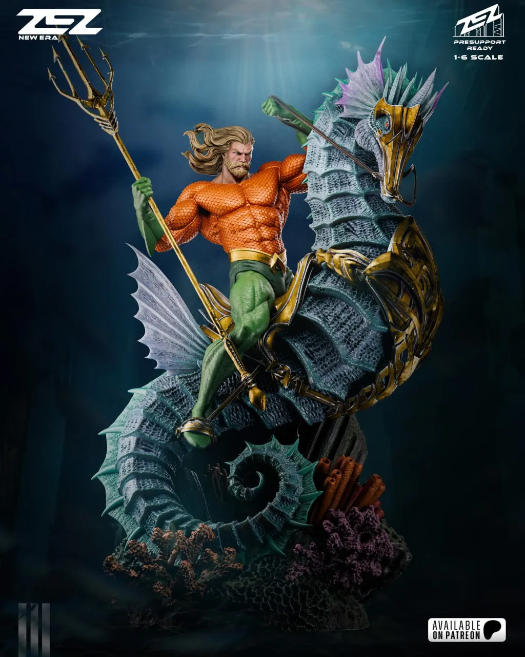 ZEZ Studio Aquaman Statue And Bust T Me MOXOMOR Aka