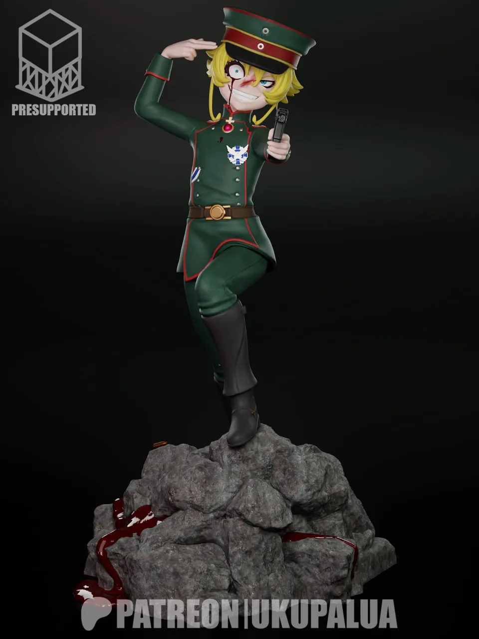 Ukupalua - Youjo Senki - Tanya Von Degurechaff