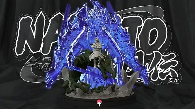 Uploads Files 3094685 MADARA WITH SUSANOO 3D PRINT STL FORMAT