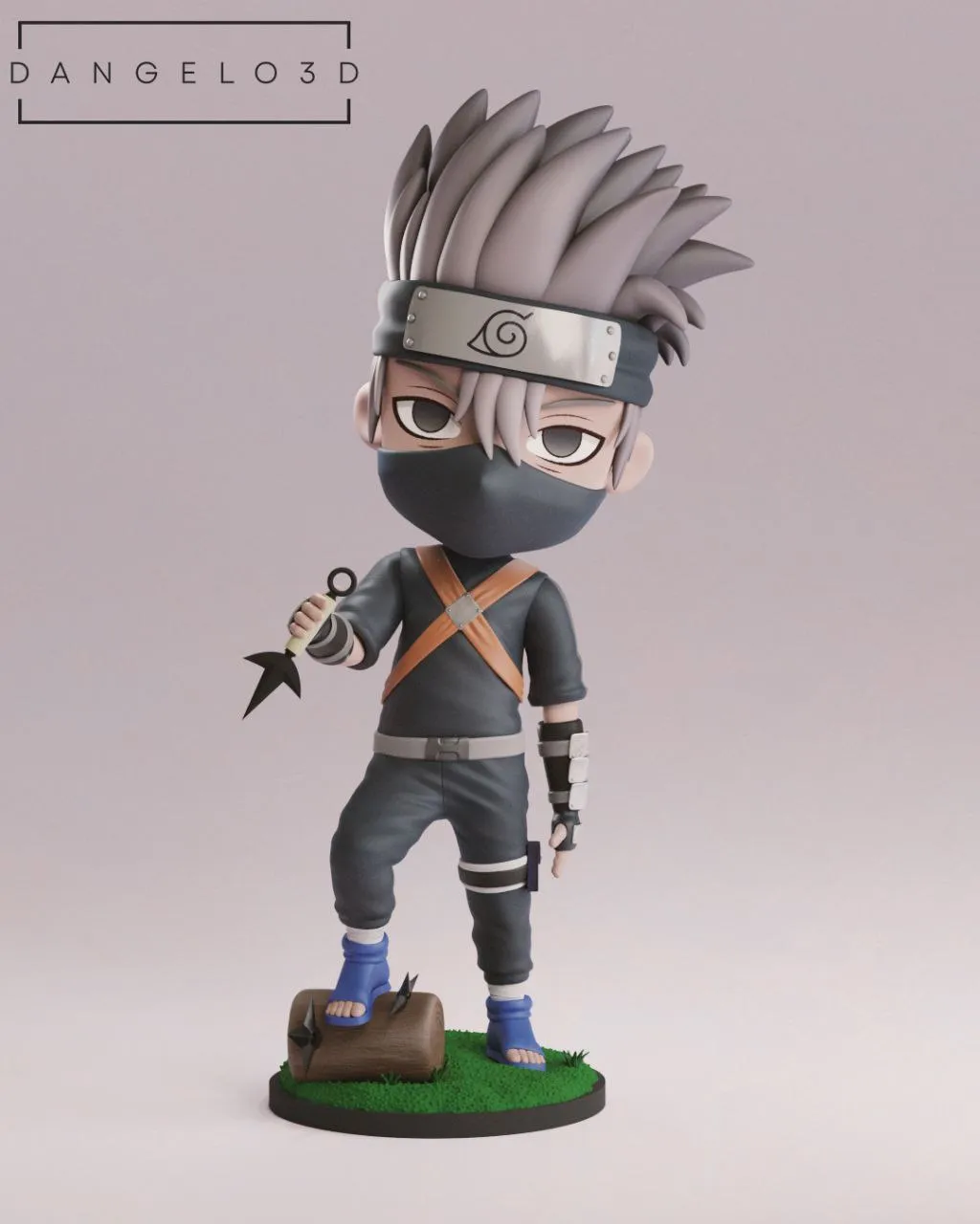 Dangelo3D - Kakashi Chibi