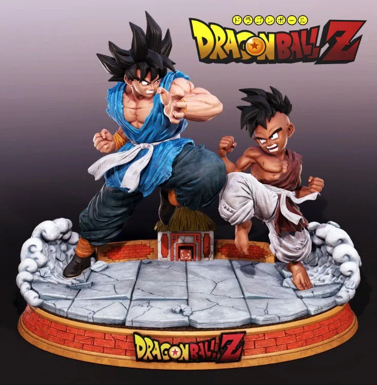 Goku Vs Uub - Diorama - Dragon Ball Z