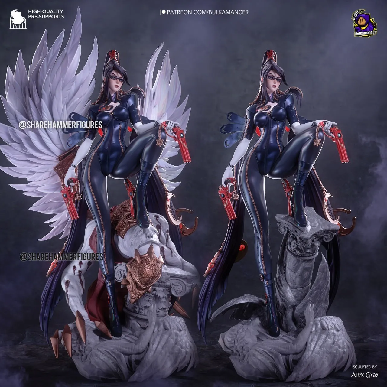 Bulkamancer Sculpts - Bayonetta Sharehammer Plus Figures
