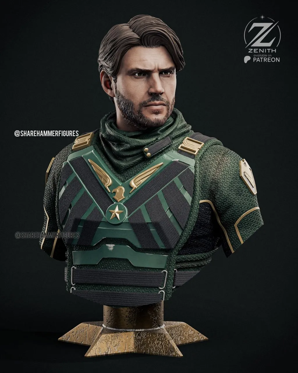 Zenith Studios - Soldier Boy Bust Sharehammer Figures Plus