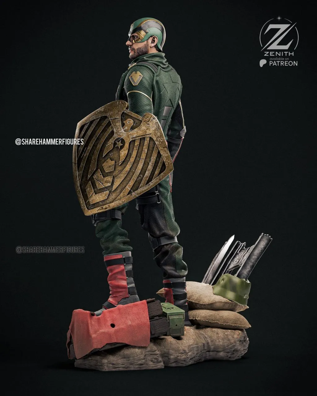 Zenith Studios - Soldier Boy Sharehammer Figures Plus