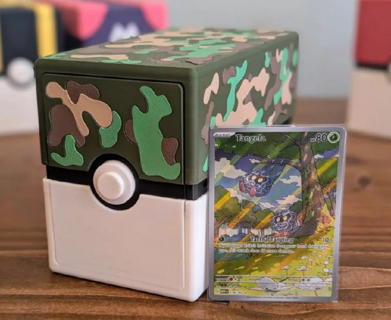 PokéMon Card Storage - Safari Ball