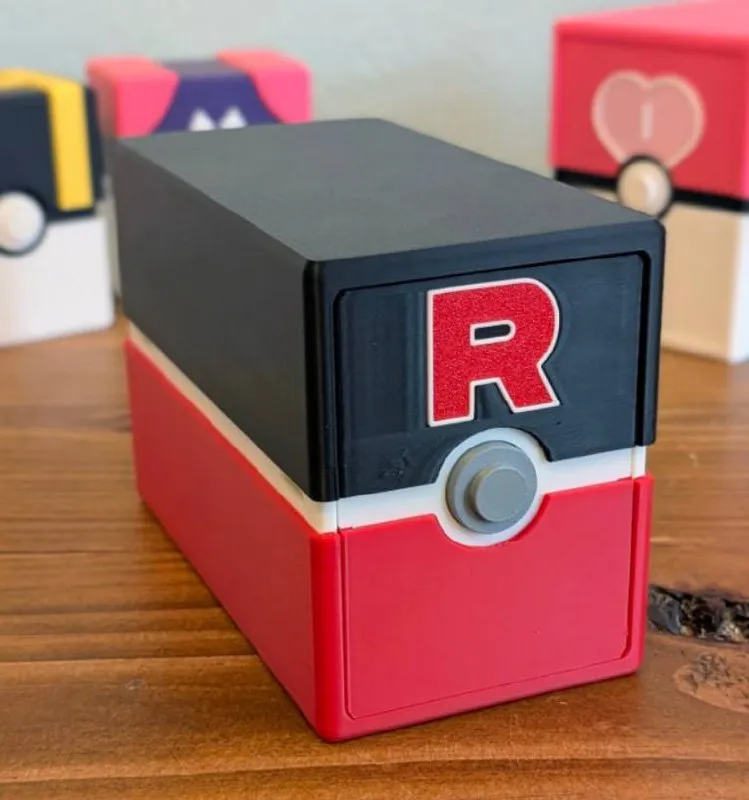 PokéMon Card Storage - Team Rocket