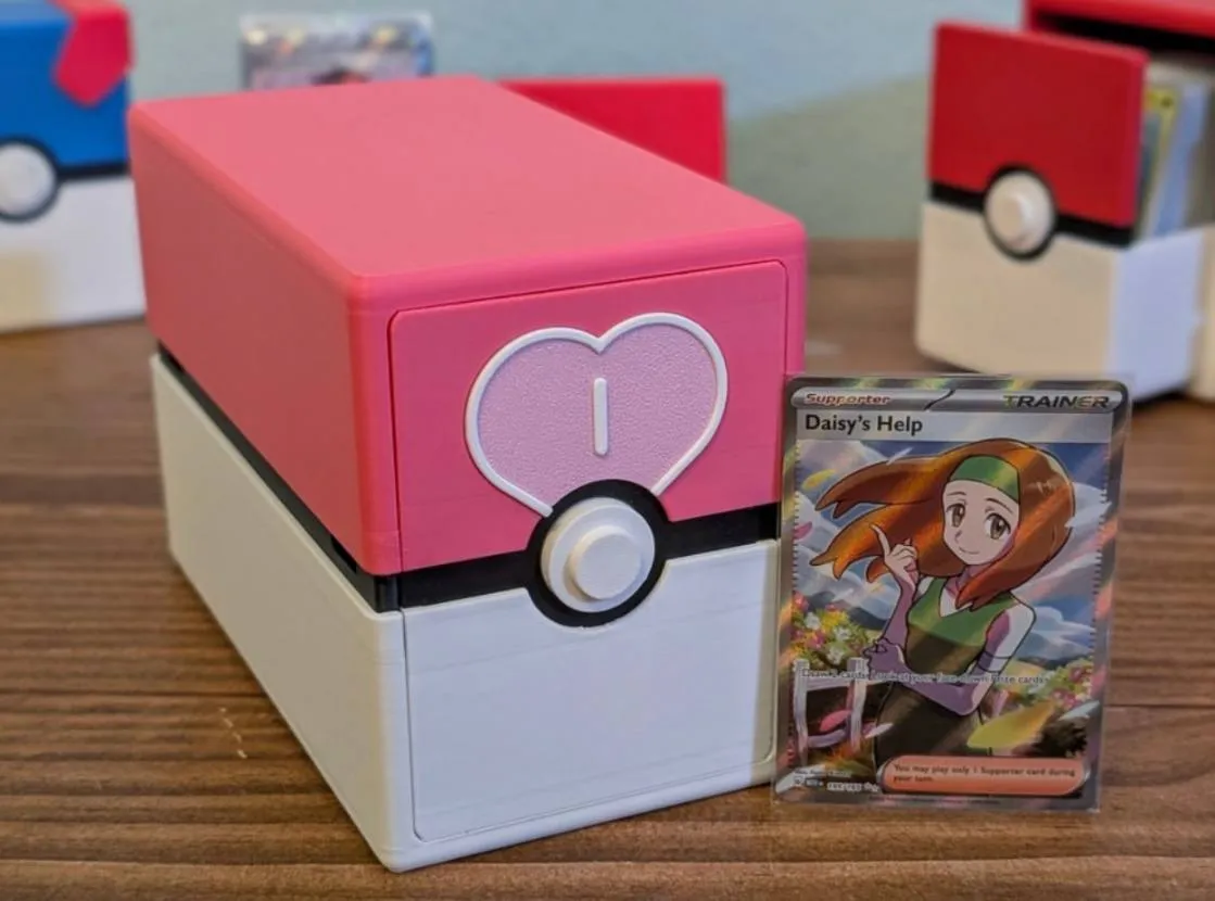PokéMon Card Storage - Love Ball