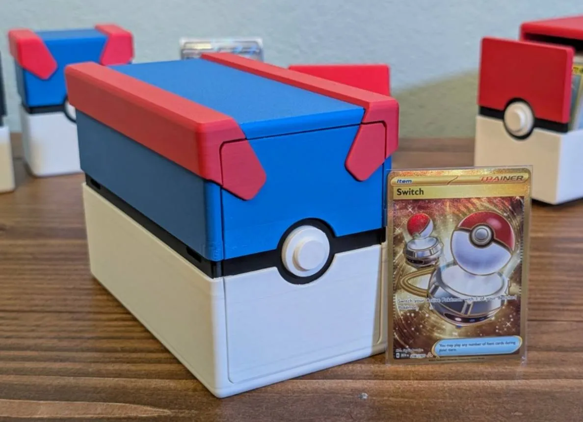 PokéMon Card Storage - Great Ball