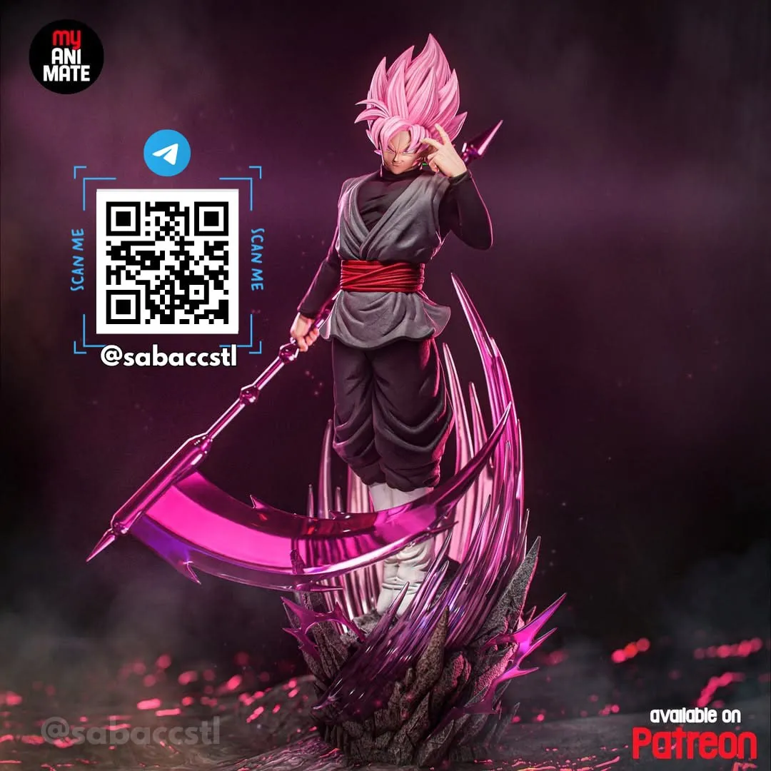 Goku Black (Dragon Ball) STL - MyAnimate