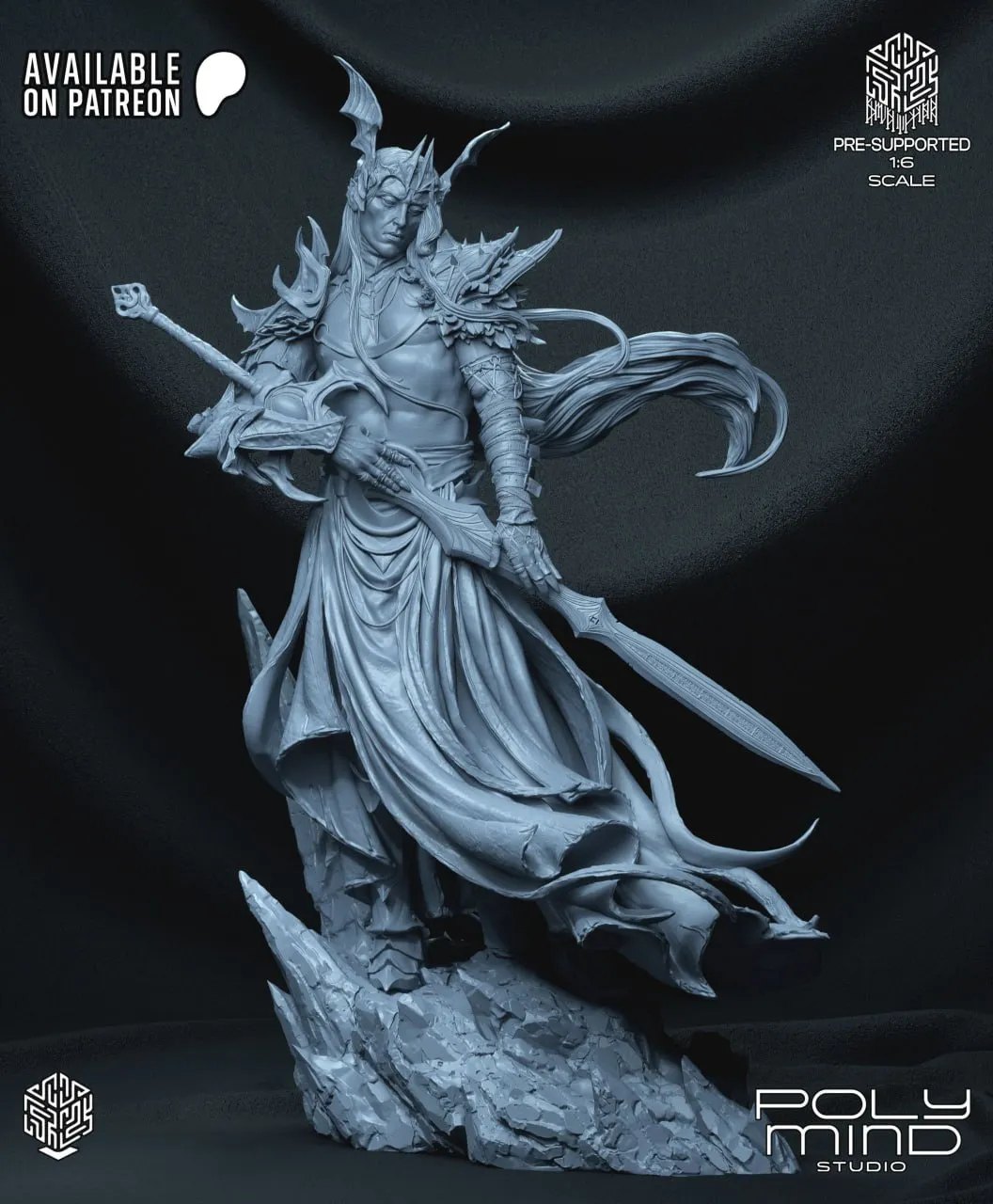 PolyMind Studio – Elric – 3D Print Model STL