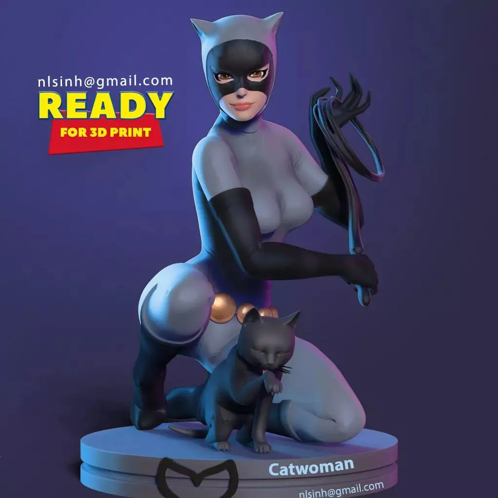 Catwoman СLassica HQ – 3D Print Model STL