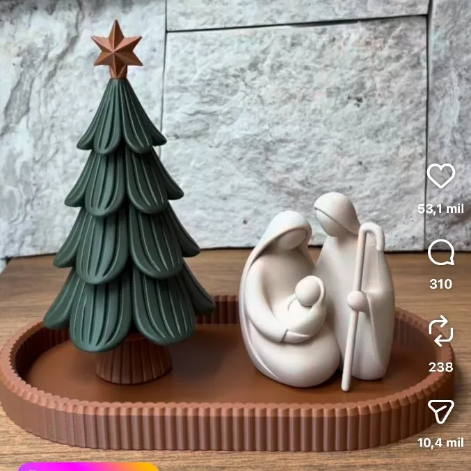Organizador Presepio Arvore De Natal