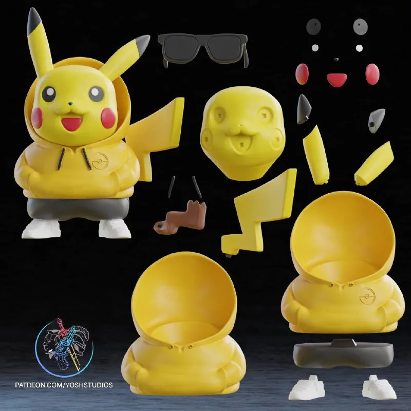 Urban Pikachu 4 & 6 Inches
