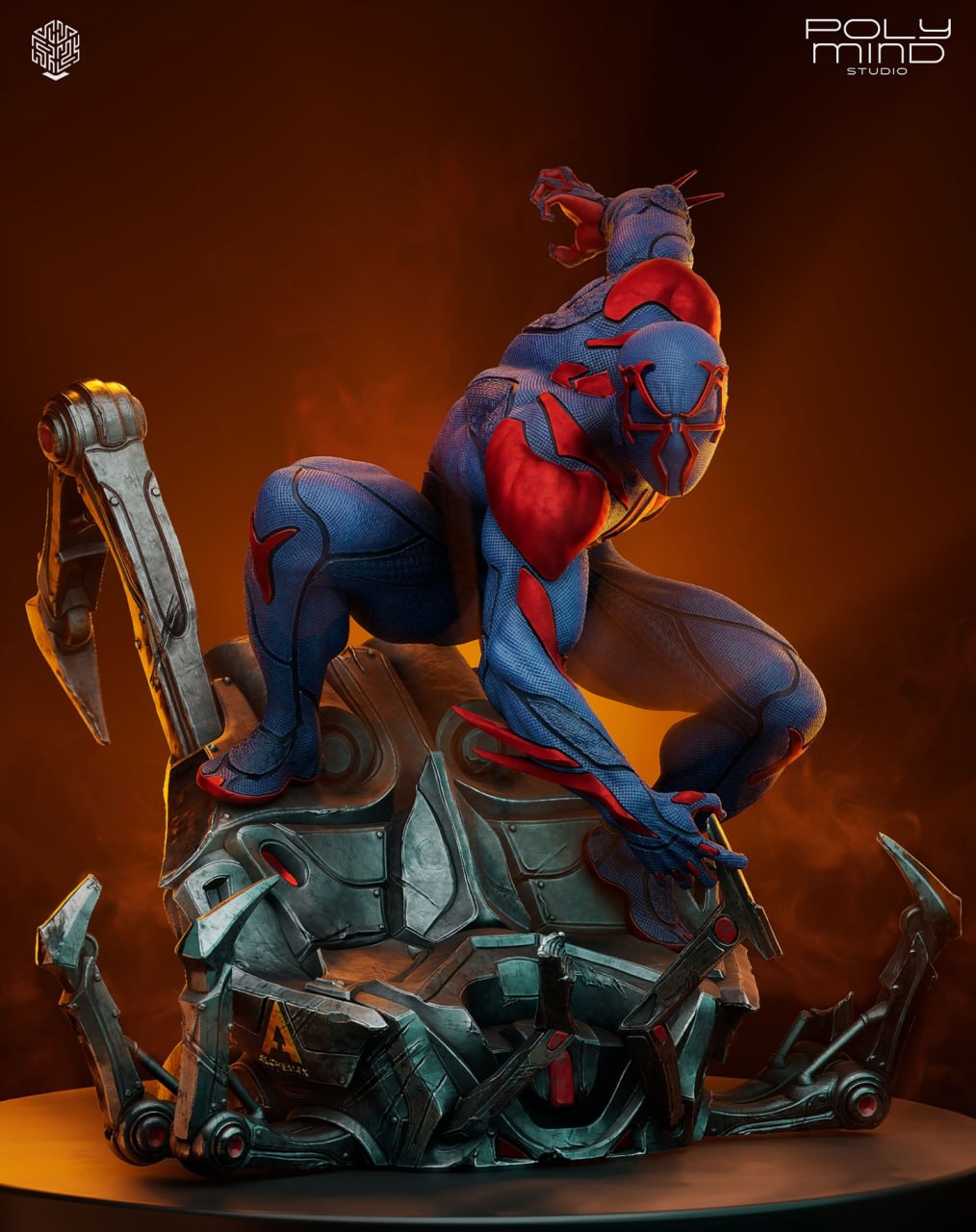 PolyMind Studio - Spider Man 2099