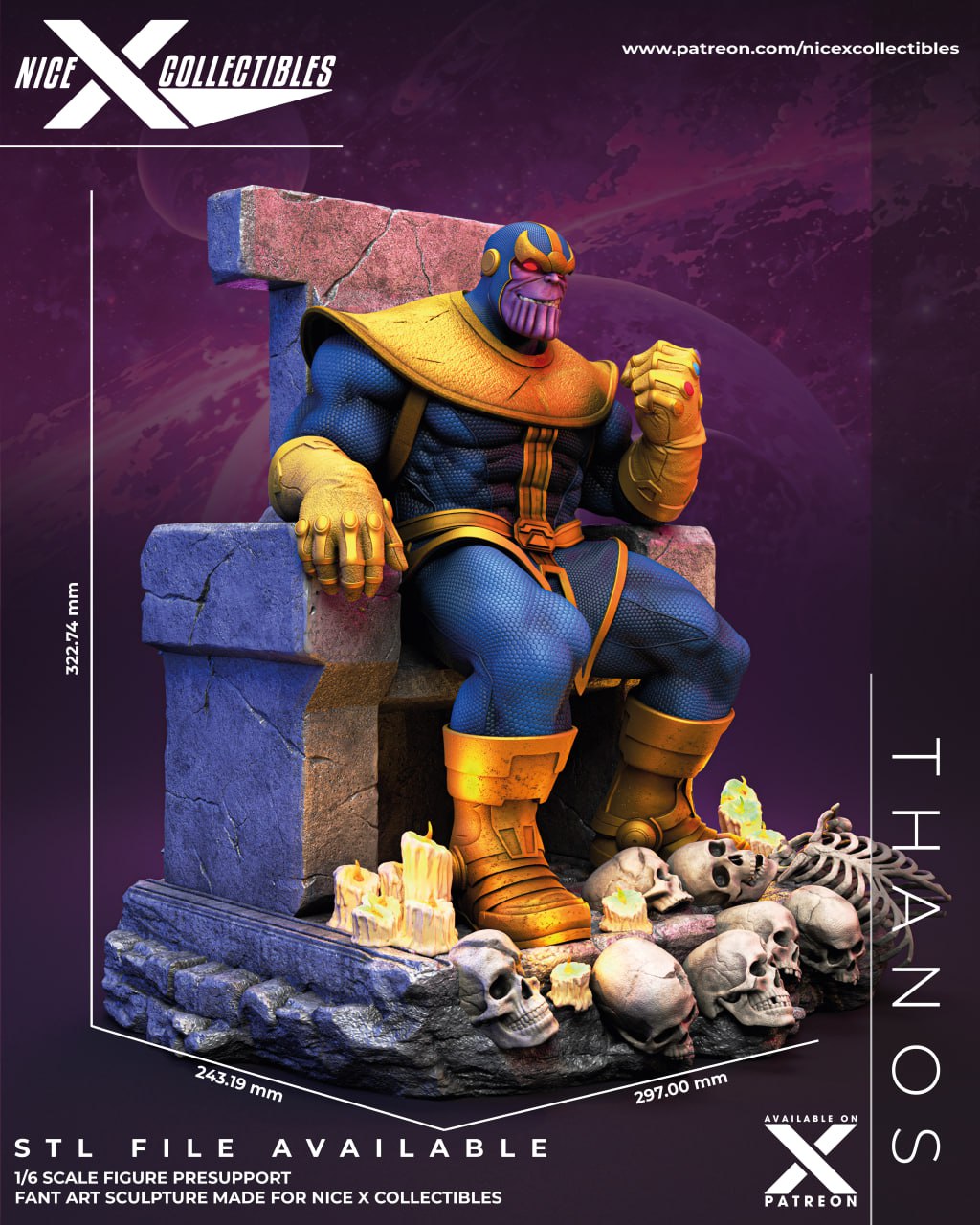 Nice X Collectibles - Thanos Classic