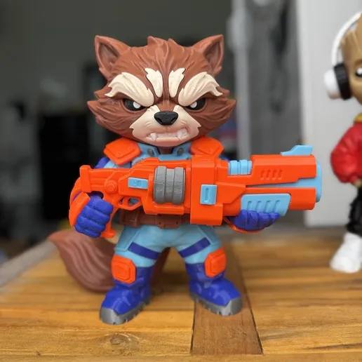 Rocket Raccoon Fan Art No Ams Multiparts 3mf20260217 1 98un3e
