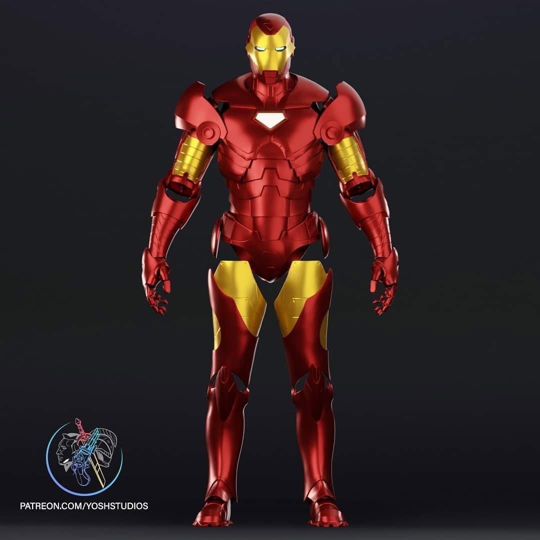 YoshStudios Iron Man Model 25 Armor