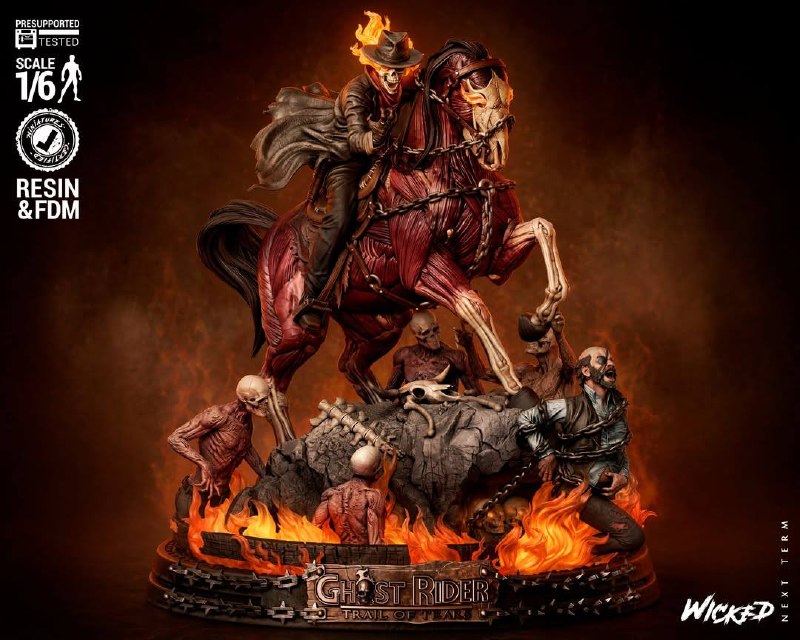 Wicked Ghost Rider Caleb (OnePiece)