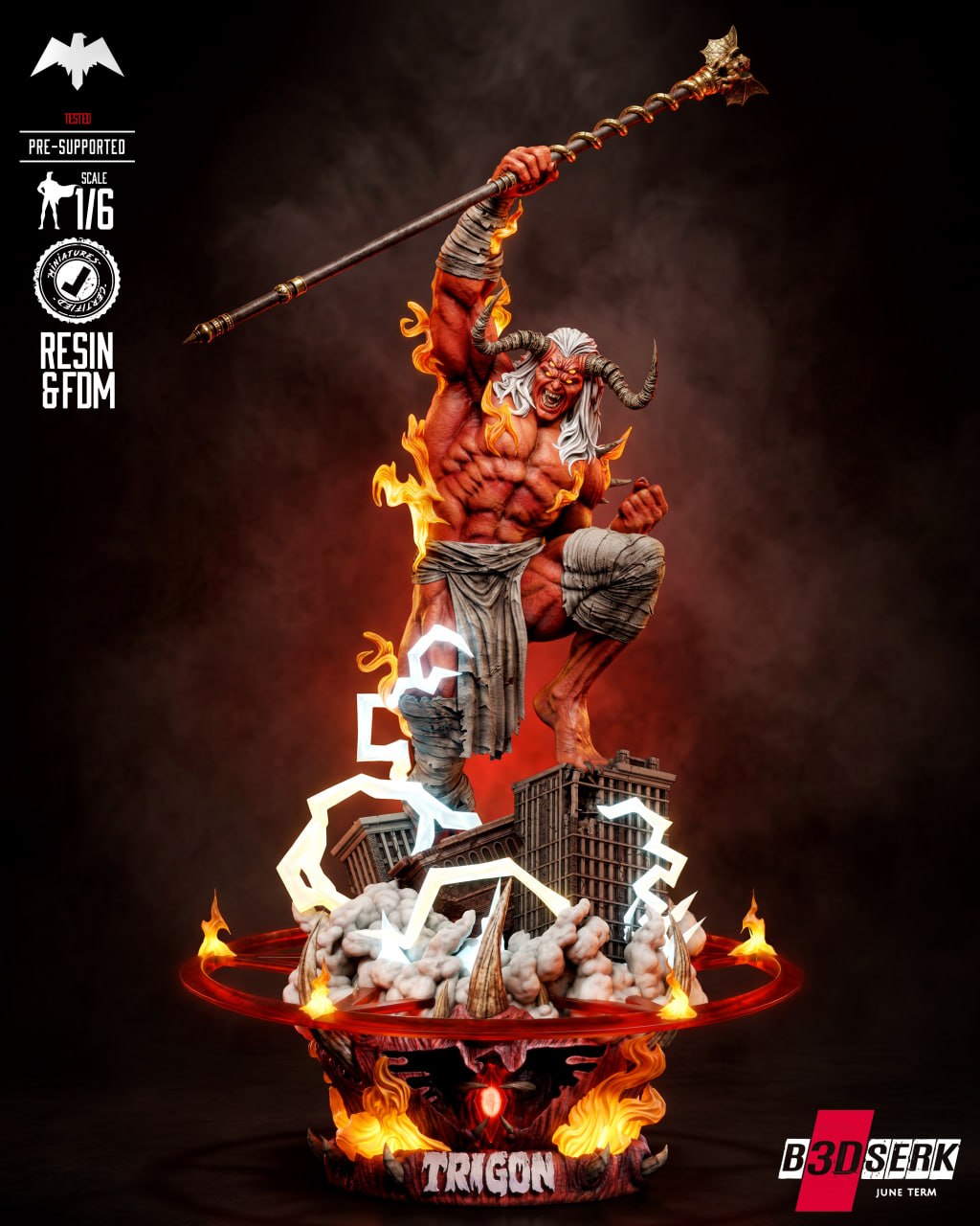 B3dserk - Trigon Sculpture (One Piece)