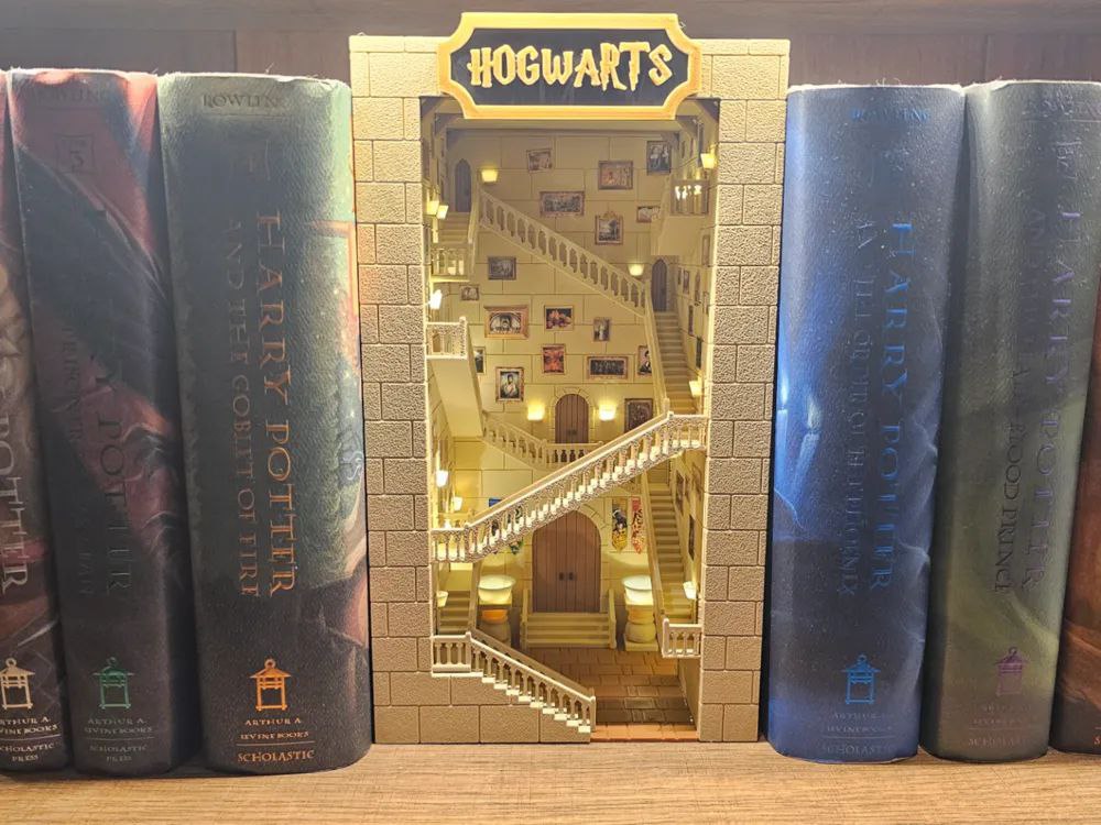 Harry Potter Hogwarts Book Nook T Me MOXOMOR Aka